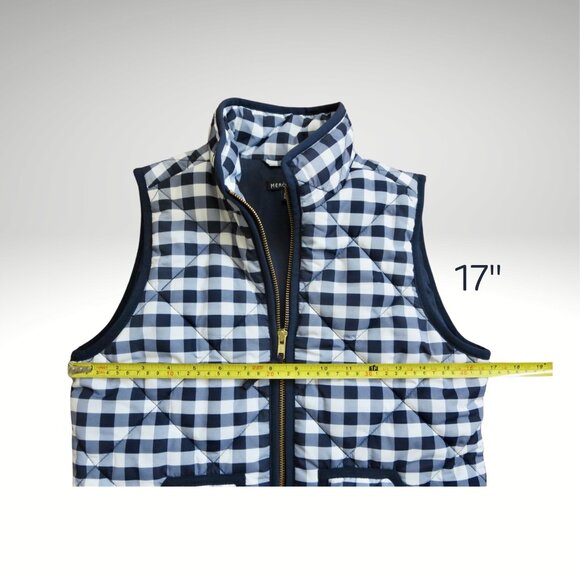 J. Crew Factory Puffer Vest NWOT - Picture 4 of 6